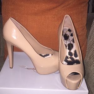 Jessica Simpson Patent Nude